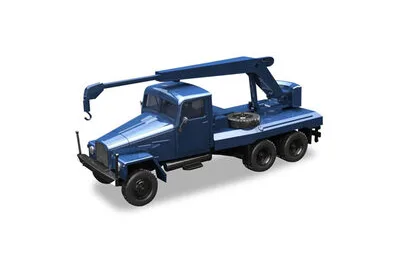 Herpa 308106: IFA G5 Kranfahrzeug blau