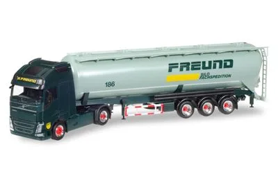 Herpa 308168: Volvo FH Gl. XL Silo-Sattelzug