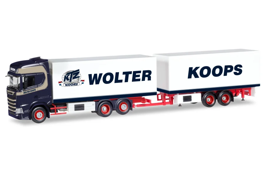 Chladírenský vlak s vysokou střechou "Wolter Koops"