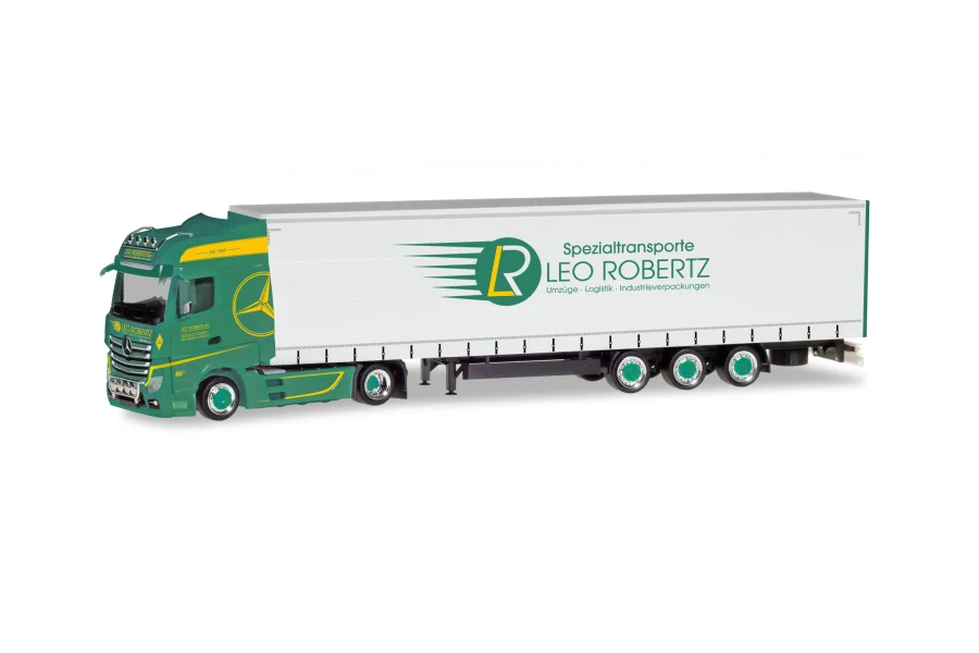Autoarticolato ribassato Actros Gigaspace "Leo Robertz"