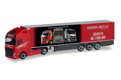 Herpa 310024: Volvo FH GL XL Kühlkoffer-Sattelzug