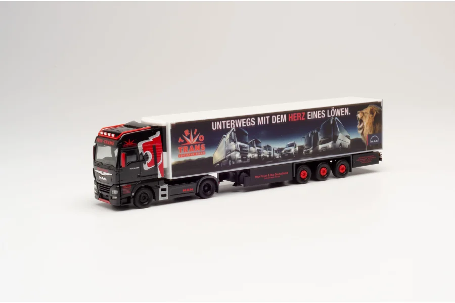 MAN TGX XXL Euro 6c Kühlkoffer-Sattelzug "Trio Trans / MAN"