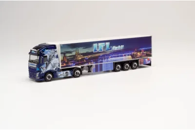 Herpa 311106: Volvo FH Gl. XL Kühlkoffer-Sattelzug "IFL Köln"