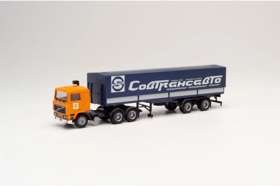 Volvo F12 6x4 Planen-Sattelzug "Sovtransavto"
