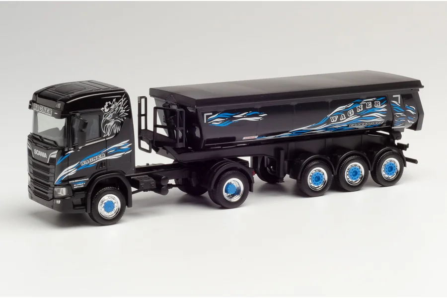 Scania CR 20 Rundmulden-Sattelzug
