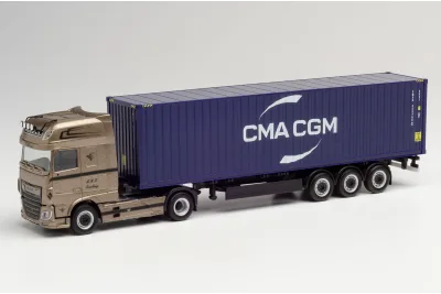Herpa 312042: DAF XF SSC Container-Sattelzug