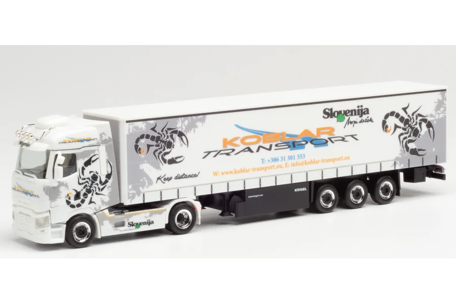 Renault T Gardinenplanen-Sattelzug