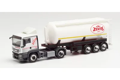 Herpa 312936: MAN TGS LX Silo-Sattelzug