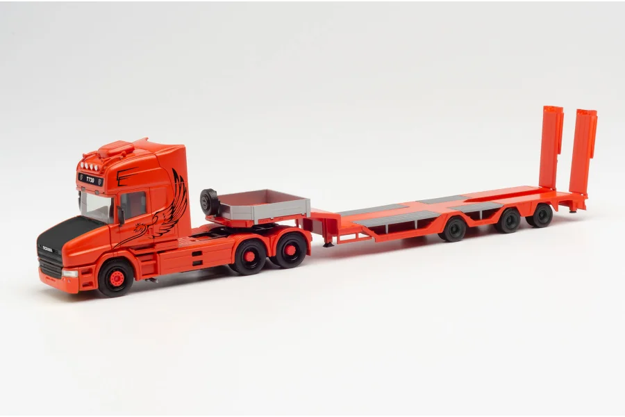Scania Hauber TL Zugmaschine Tieflade-Sattelzug