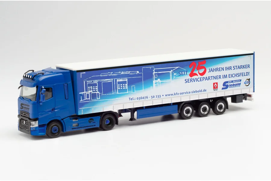 Renault T Gardinenplanen-Sattelzug