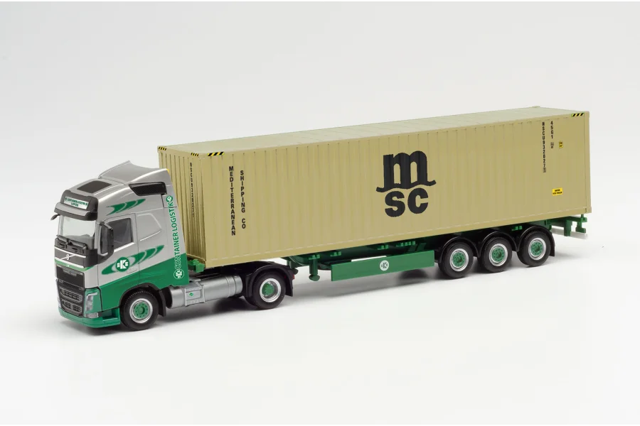 Volvo FH Gl. LNG Container-Sattelzug
