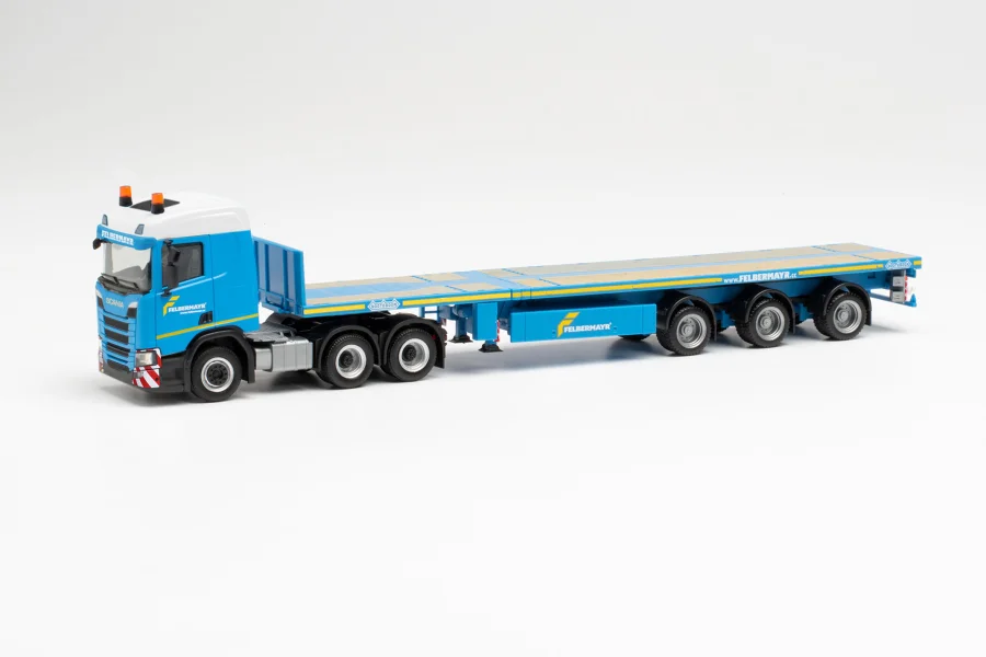 Scania CR 20 ND 6x4 Teletrailer-Sattelzug