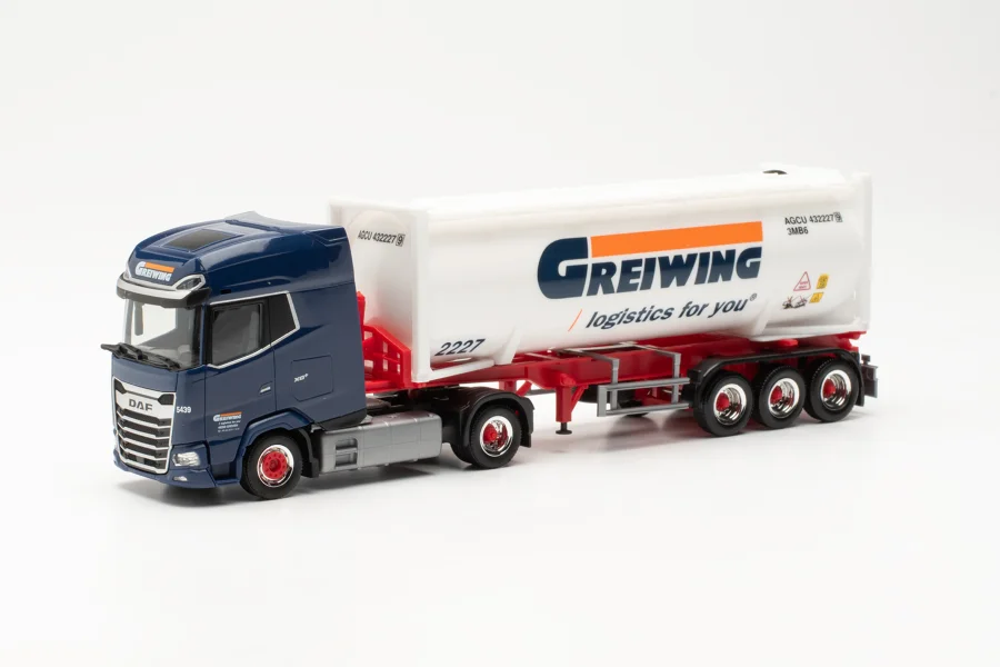 DAF XG+ Drucksilo-Sattelzug