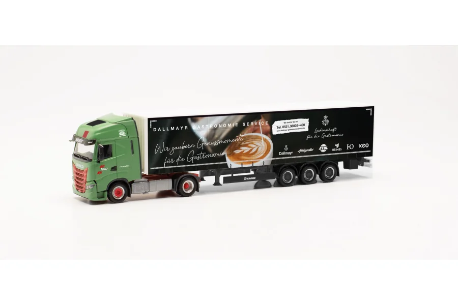 Iveco S-Way Gardinenplanen-Sattelzug