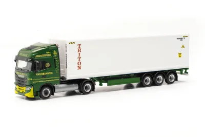Herpa 317146: Iveco S-Way LNG Container-Sattelzug
