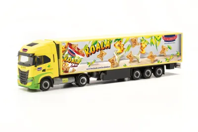 Herpa 317207: Iveco S-Way LNG Kühlkoffer-Sattelzug