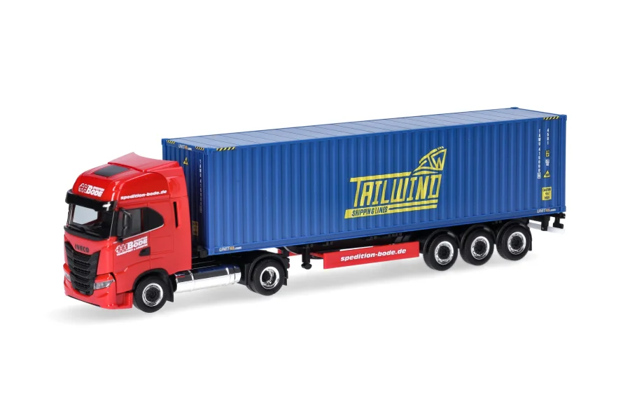 Iveco S-Way LNG Container-Sattelzug