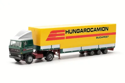 Herpa 317375: Camión articulado Rába Jumbo con lona
