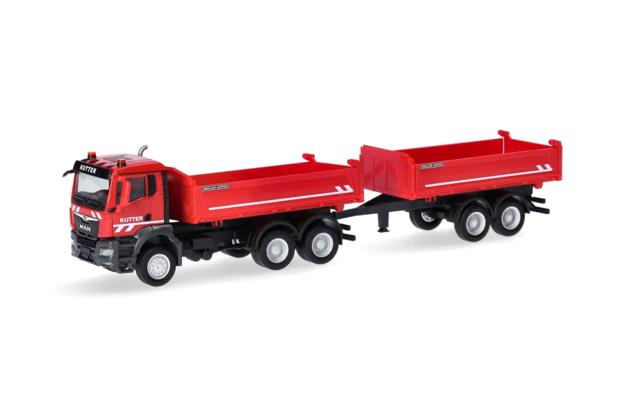 MAN TGS NN Baukipper-Hängerzug