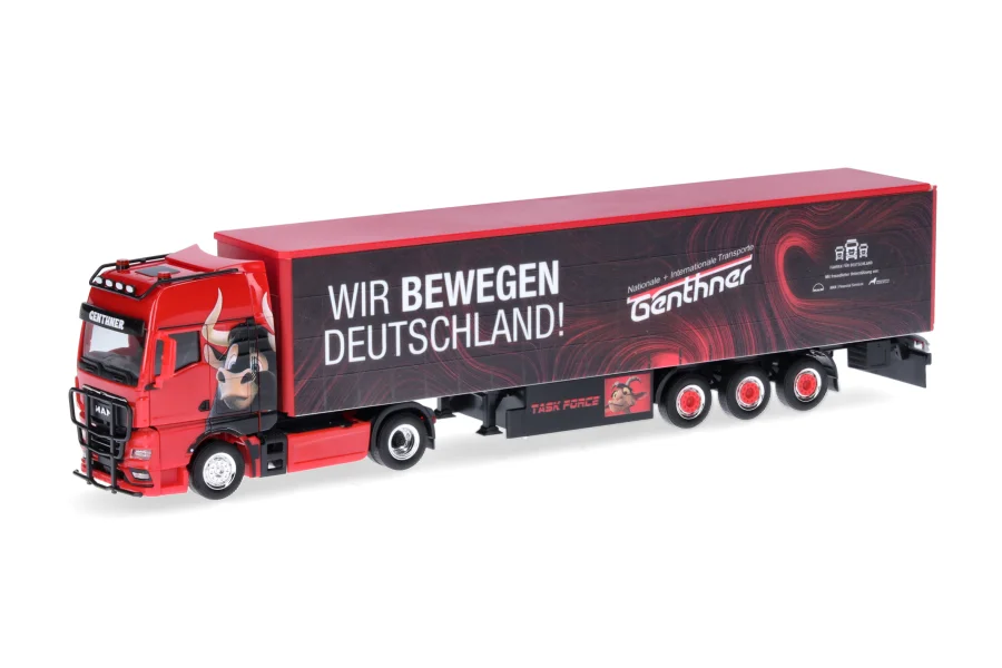 MAN TGX GX Gardinenplanensattelzug
