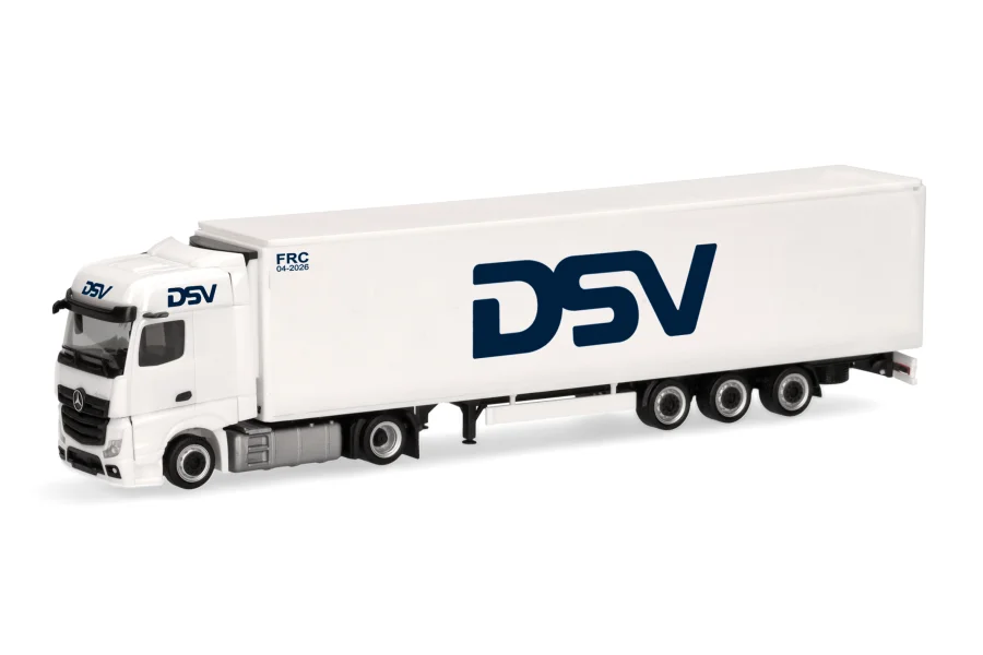 MB Actros Bigspace Lowliner-Kühlkoffer-Sattelzug