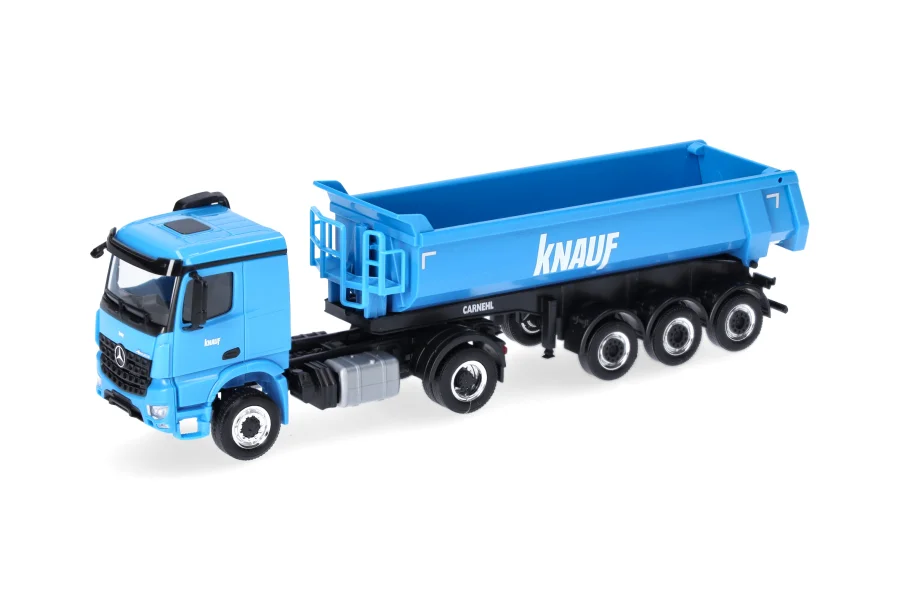 MB Arocs Classicspace Carnehl Rundmulden-Sattelzug