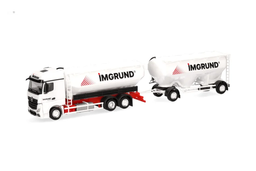 MB Actros Streamspace Eutersilo-Hängerzug