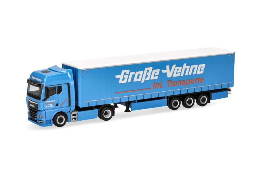 MAN TGX GX Gardinenplanen-Sattelzug