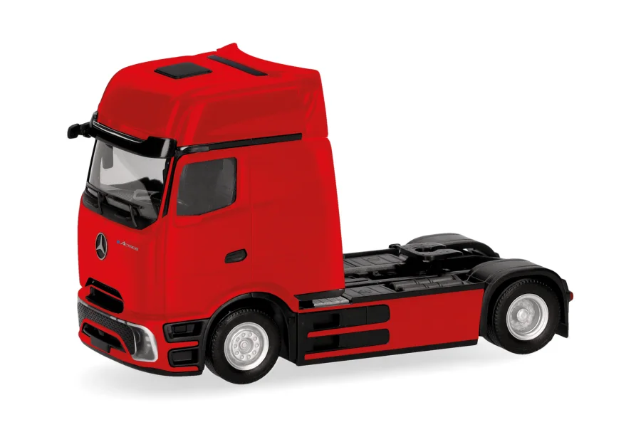 Mercedes-Benz eActros 600 Procabin Gigaspace Zugmaschine 2achs, verkehrsrot