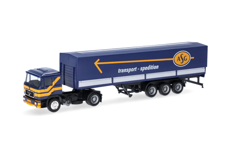 MAN F 90 Planen-Sattelzug