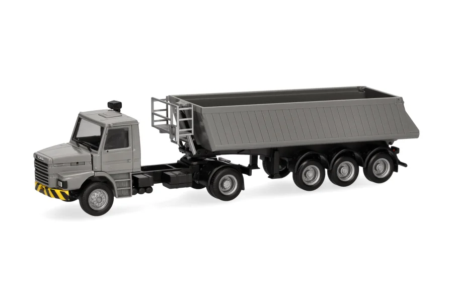 Scania Hauber Kipp-Sattelzug