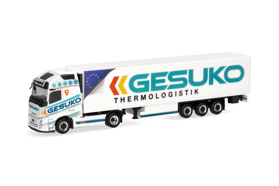 Volvo FH Aero GL XL Kühlkoffer-Sattelzug "GESUKO"
