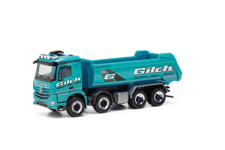 Mercedes-Benz Arocs Rundmulden-LKW "Gilch Erdbau und Transport"