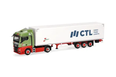 Herpa 321341: MAN TGX GM Koffer-Sattelzug "Wandt/CTL"
