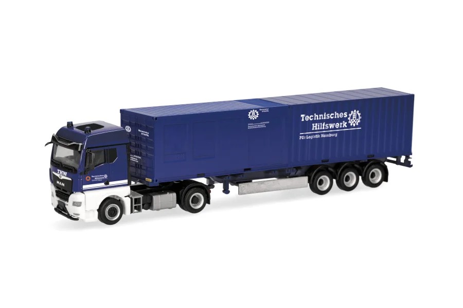 MAN TGX GM Container-Sattelzug "THW Hamburg"