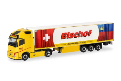 Herpa 321785: H0 LKW Volvo FH Aero Globetrotter XL Kühlkoffer-Sattelzug Bischof