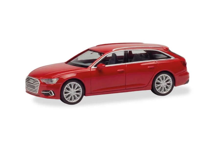 Audi A6 Avant, rot