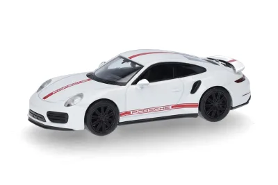Herpa 420358-002: Porsche 911 (991) Turbo, carraraweiß