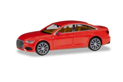 Herpa 430678: Audi A6 Limo, rot Felgen 2fbg