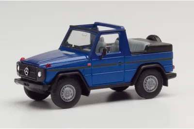 Herpa 430845: Mercedes-Benz G-Modell Cabrio, hellblau metallic