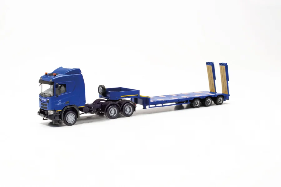 Scania CR Niedrigdach 6x6 Semitieflade-Sattelzug