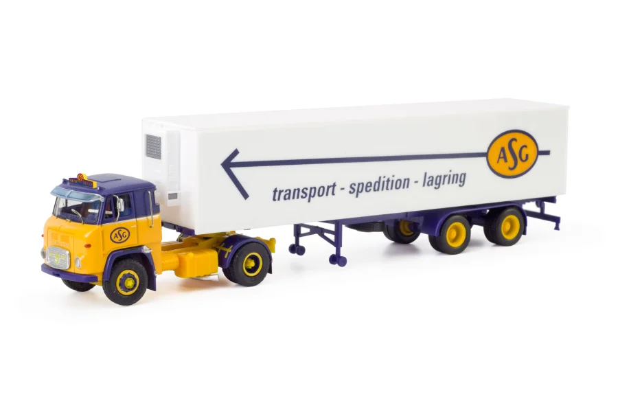 Scania LB 76 Kühlkoffer-Sattelzug ASG