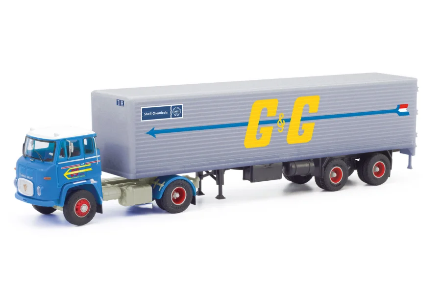Scania Vabis LB 76 Koffer-Sattelzug