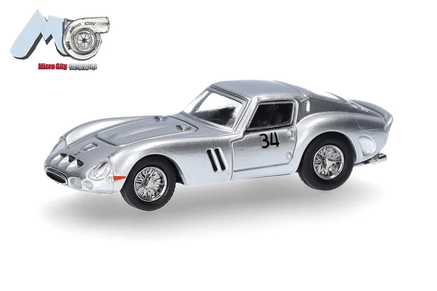MicroCity: Ferrari 250 GTO 34, silber
