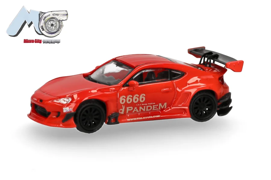 MicroCity: Toyota GT86, rot