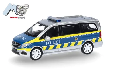 Herpa 87MC000079: MicroCity: Mercedes-Benz V-Klasse "Polizei"