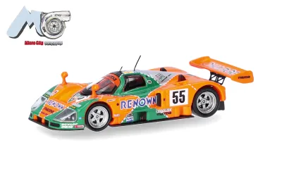 Herpa 87MC000080: MicroCity: Mazda 787B 55, orange, grün