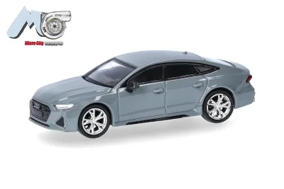 Herpa 87MC000086: MicroCity: Audi RS7, grau
