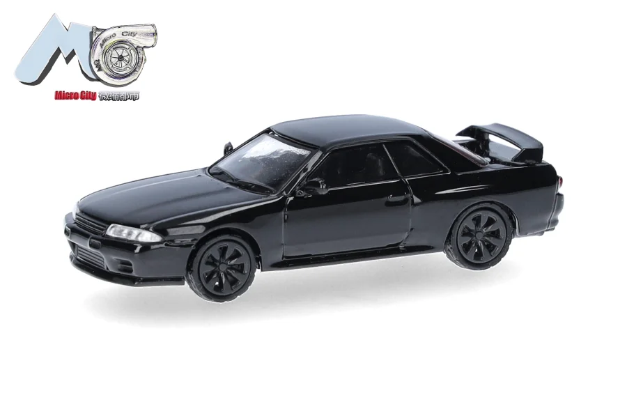 MicroCity: Nissan Skyline GTR32, schwarz