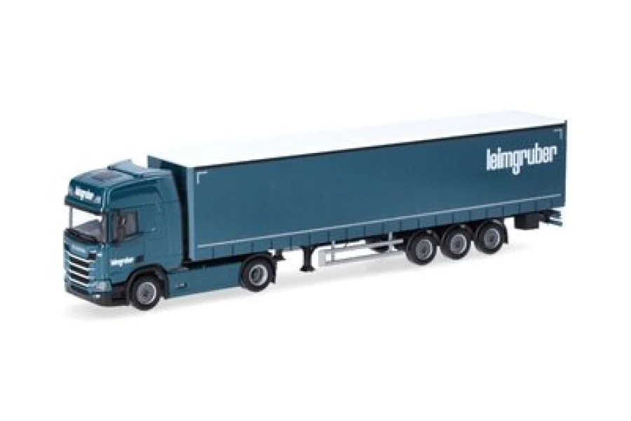 Scania CR20 HD Gardinenplanen-Sattelzug